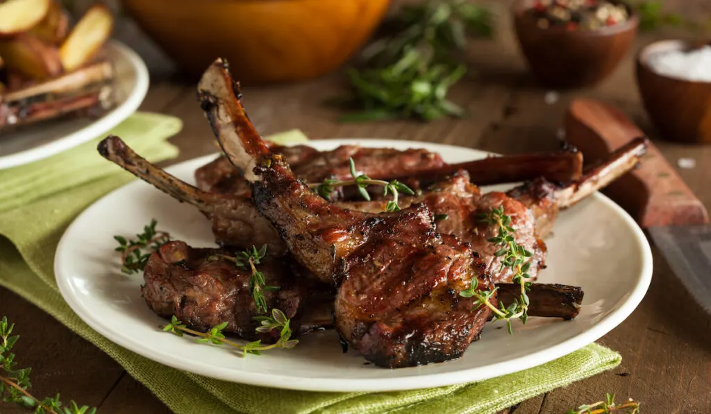 grilled lamb