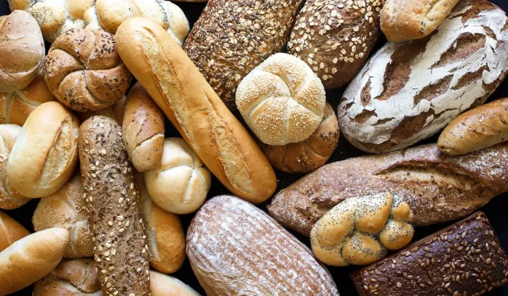 variety of bread