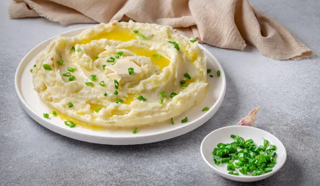 Mock Mashed potato with butter